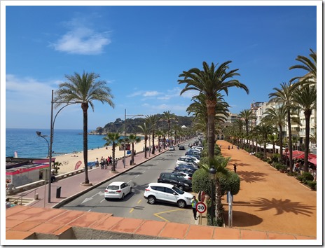 Revisiting the Spanish Coast - La Costa Brava 11 Mediterranean See from Lloret de Mar, @DownshiftingPRO