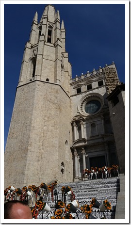 Revisiting the Spanish Coast - La Costa Brava 5 Girona Spain_ Old Town @DownshiftingPRO Cathedral of St. Mary of Girona