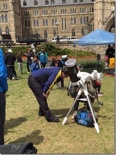 Stargazing and Science Odyssey on Parliament Hill in Ottawa #Travel