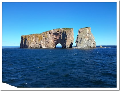 Percé Rock (French Rocher Percé) Sunrise_DownshiftingPROtravel #QuebecMaritime Percé Rock (French Rocher Percé) Sunrise_DownshiftingPROtravel #QuebecMaritime