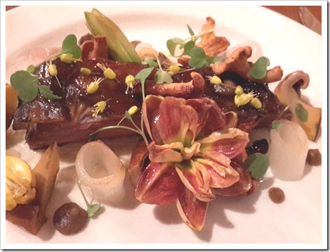 Les Jardins de Métis/Reford Gardens_Estevan Lodge_Beer Rib with Wild Mushrooms #QuebecMaritime