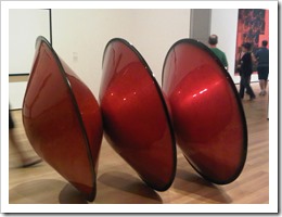 De Wain Valenitne - Triple Disk Meal Flake - Black Edge MoMa in NYC