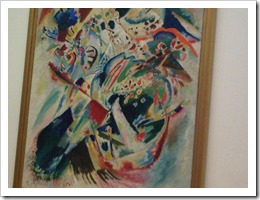 Kandinsky in the MoMA, New York City