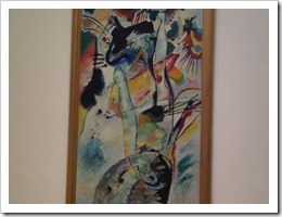 Kandinsky in the MoMA, New York City