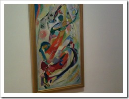 Kandinsky in the MoMA, New York City