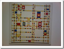 Broadway Boogie Woogie by Piet Mondrian in the MoMA in New York City