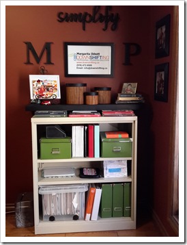 Benjamin Moore Office Makeover Part One - Forget Me Not @DownshiftingPRO