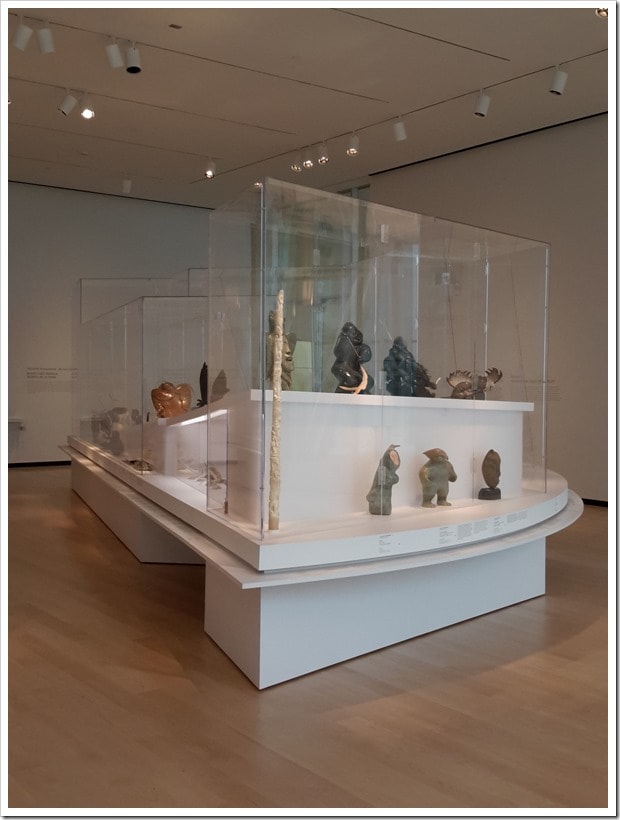 Pierre Lassonde pavilion of the Musée national des beaux-arts du Québec - Inuit Art The Brousseau Collection - #QuebecOriginal