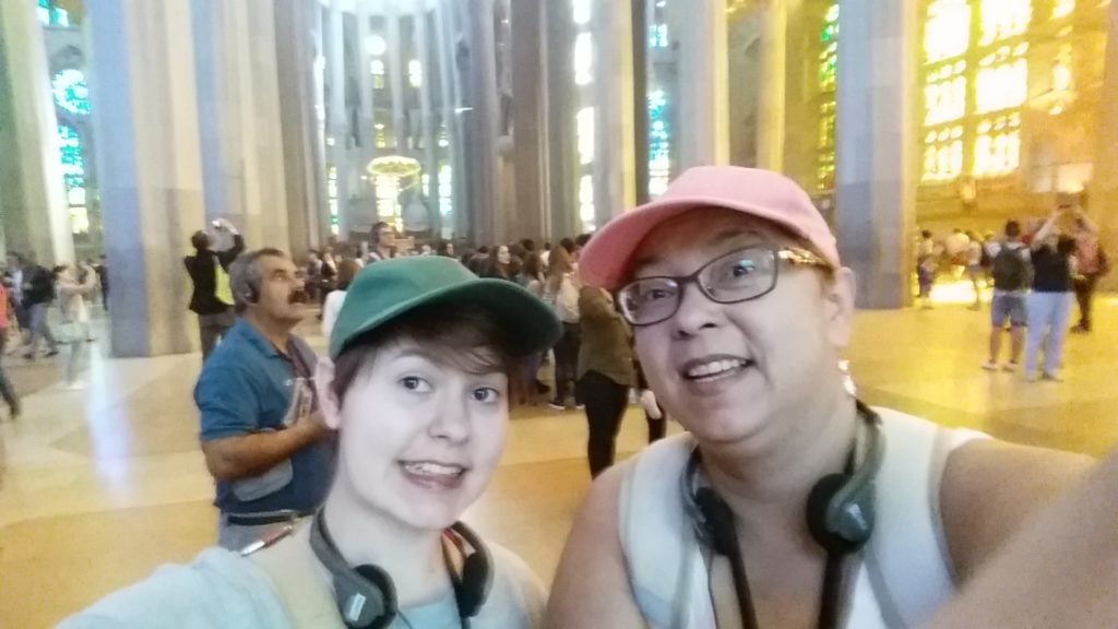 Spectacular Trip to the Sagrada Familia 17 A memorable mother daughter trip to the Sagrada Familia Cathedral in Barcelona Spain Designed by Gaudi