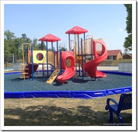 Playground at Lake of Wasaga Parkbridge Resort #ParkbridgeLife