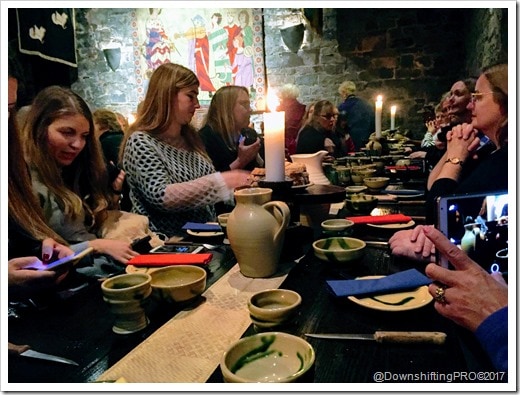 Limerick Adventures #ShannonHeritage - @DownshiftingPRO - Knappogue Castle Banquet #TBEX Irelan
