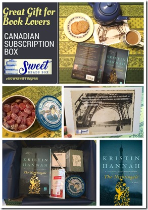 Great Gift for Book Lovers Canadian Subscription Box Sweet Reads Box[3]