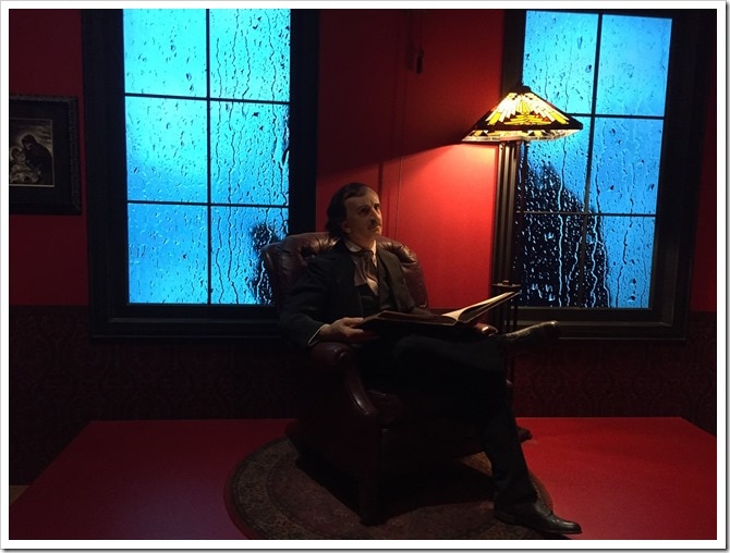 Edgar Allan Poe - The Rain Room - Guillermo del Toro at the AGO @DownshiftingPRO 2017