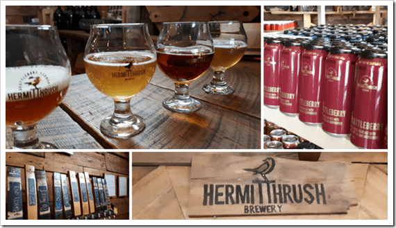 Hermit Thrush Brewery Brattleboro Vermont #SkiVermont @DownshiftingPRO