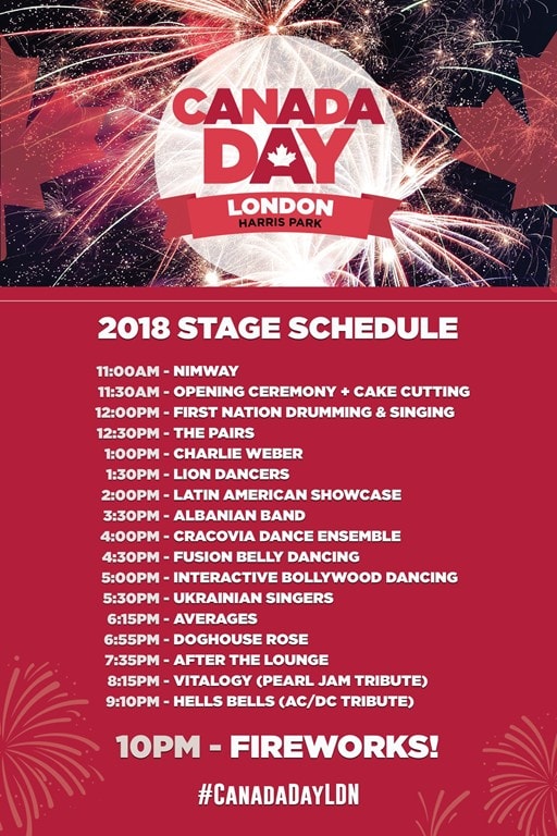 What to do Canada Day in London, Ontario LdnOnt DownshiftingPRO