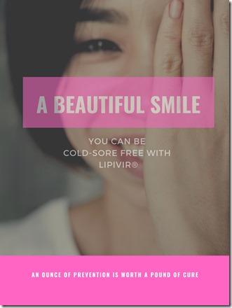 A beautiful smile_Lipivir Prevent Cold Sores - A Travel Essential 