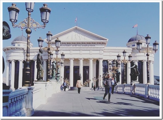 Arts Bridge & statues in Skopje_CosmicAce - 15 Things to do in Macedonia