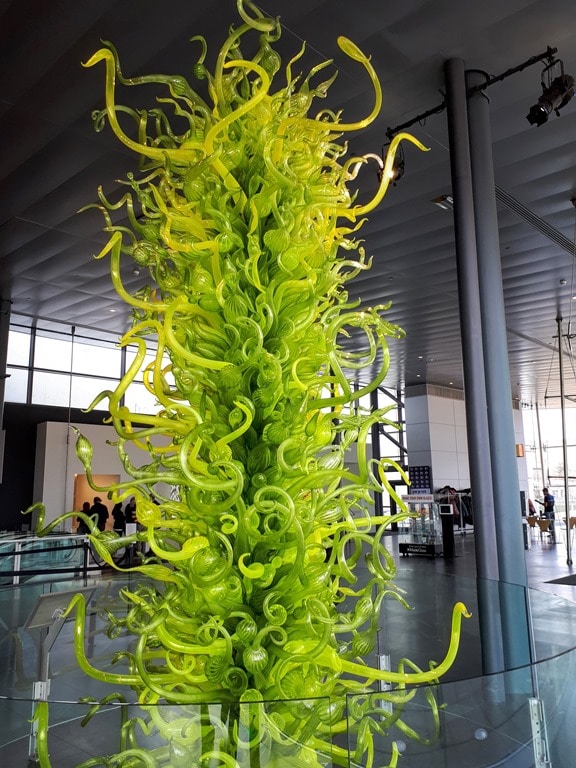 Great Art & Quirky Museums NOT in New York City 7 Green Forest Dale Chihuly Corning Museum of Glass DownshiftingPRO