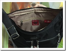 Beside-U Review for bags & backpacks RFID protected - @DownshiftingPRO - Things to Organize after travel - your purse