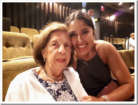 Lita at Stratford with her Granddaughter thumb