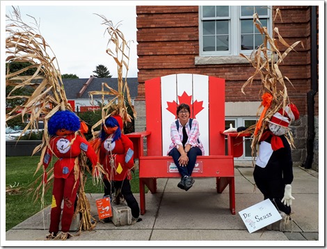 Scarecrow Invasion Meaford, Ontario @DownshiftingPRO