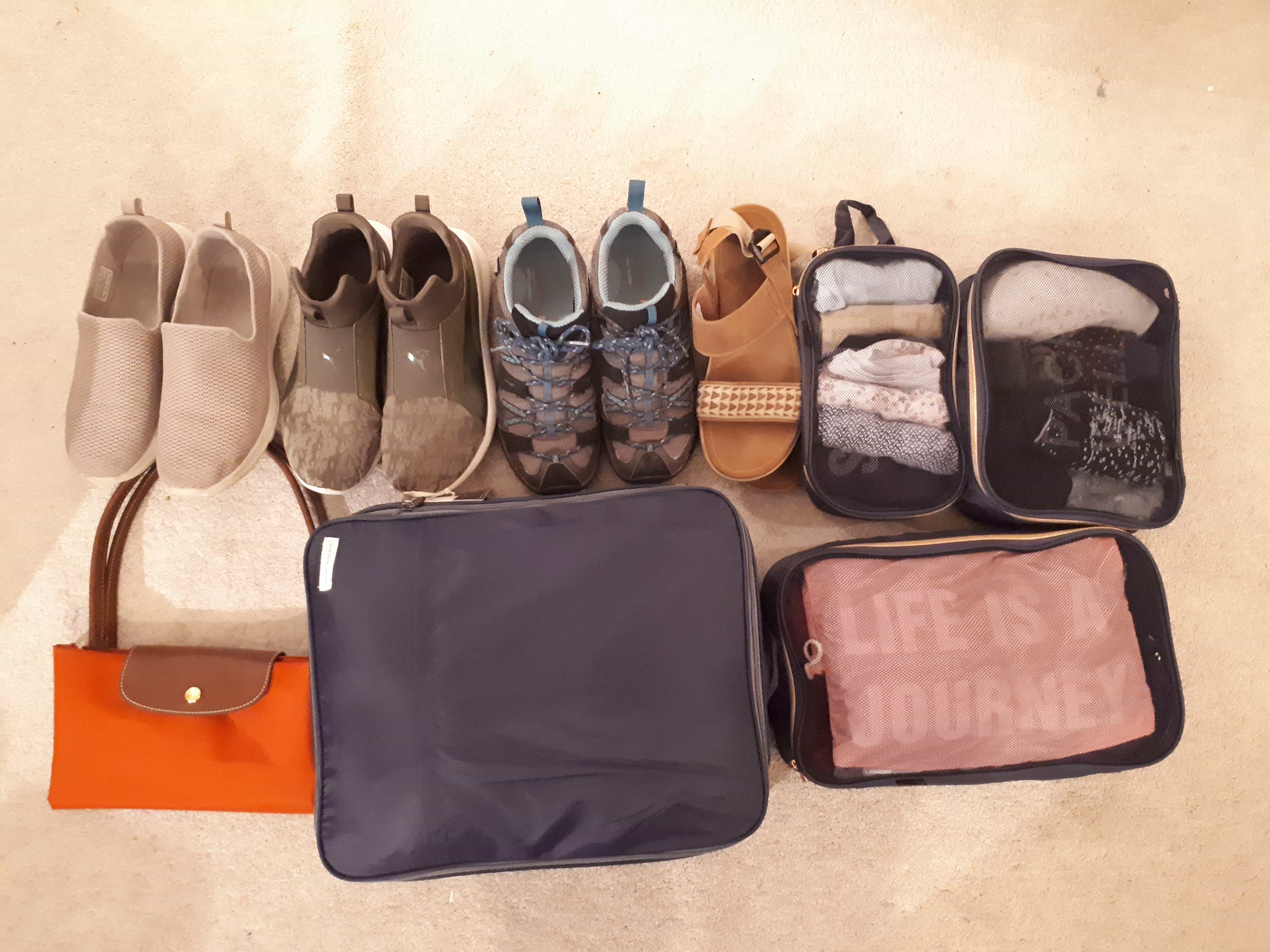 Do Packing Cubes Work? YES, they do! 5 Do packing cubes work @DownshiftingPRO the inventory