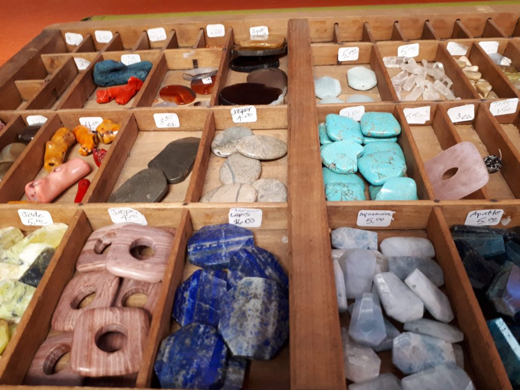 Ultimate Guide to the Gulf Shores and Orange Beach, Alabama 10 Natural Stones at the Blue Girls Beading Co. in Orange Beach, AL