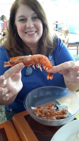 Good Eats in Gulf Shores & Orange Beach Alabama - Go Because of the Seafood #TBEXhuntsville 21 Gulf Shores Orange Beach AL @DownshiftingPRO Royal Red Shrimp De Sotos Seafood Kitchen