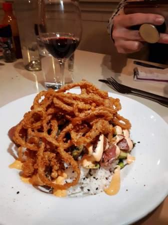 Good Eats in Gulf Shores & Orange Beach Alabama - Go Because of the Seafood #TBEXhuntsville 6 Gulf Shores Orange Beach AL 2 @DownshiftingPRO Tuna Poke
