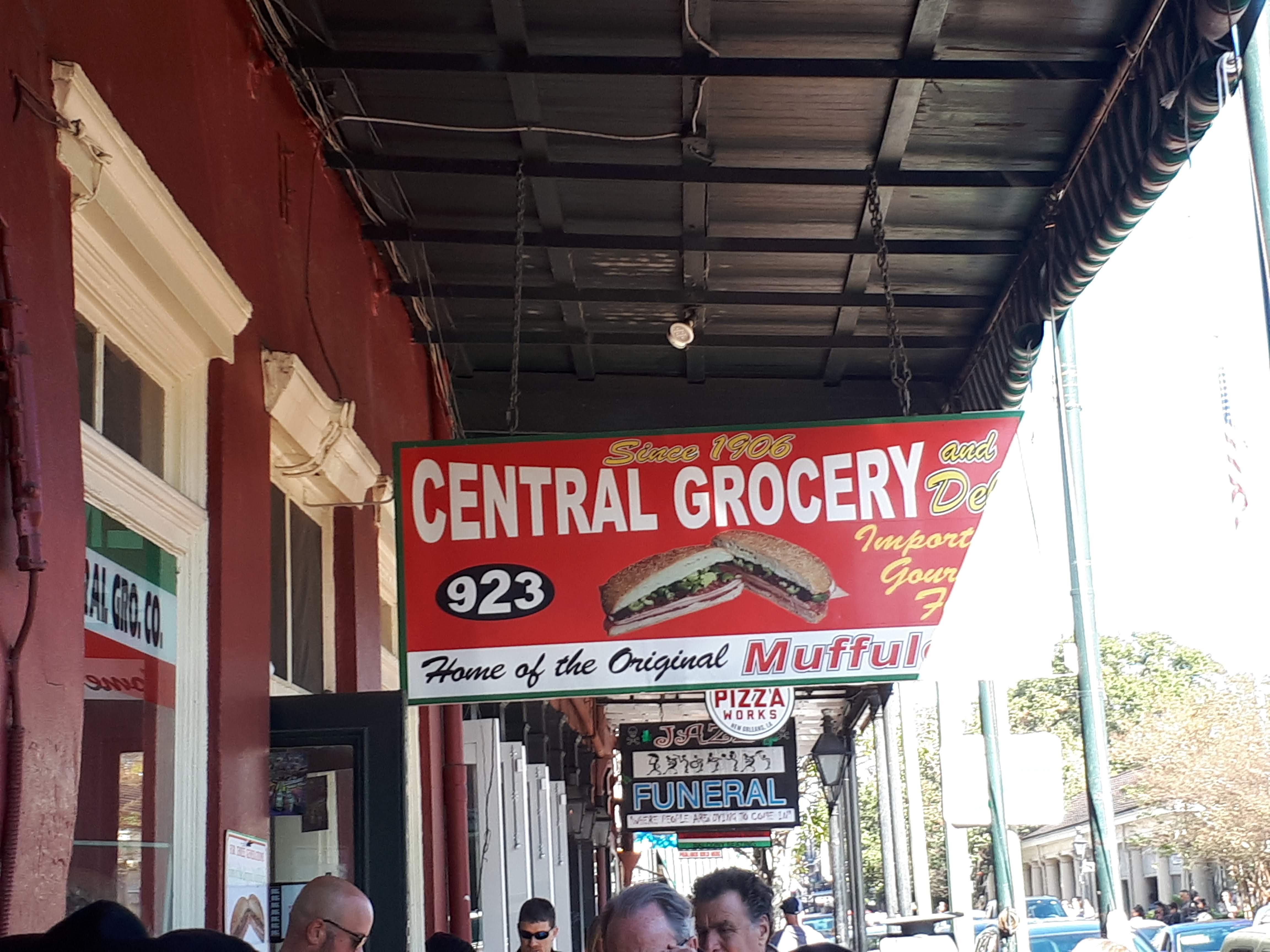 Signature Cocktails & Good Eats in New Orleans #onetimeinNOLA 15 Central Grocery considered the best place to get a Muffuletta in New Orleans - My choice for Good Eats in New Orleans