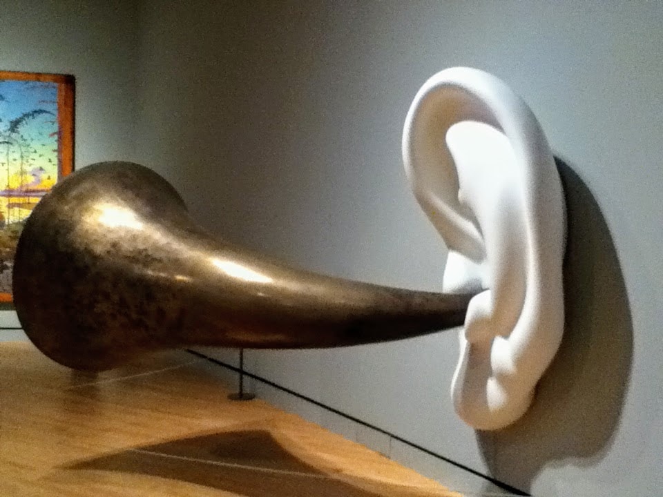 Revisiting Crystal Bridges Museum of American Art, Bentonville AR #USA #Travel 11 Crystal Bridges–Museum of American Art, Bentonville AR Entrance - Beethoven's Trumpet (with Ear) Opus #132