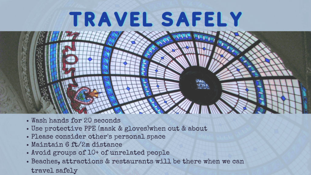 COVID 19 Travel Responsibly Boldt Castle @DownshiftingPRO 1
