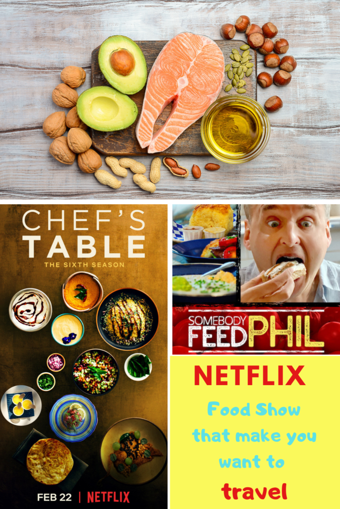 travel and food shows netflix
