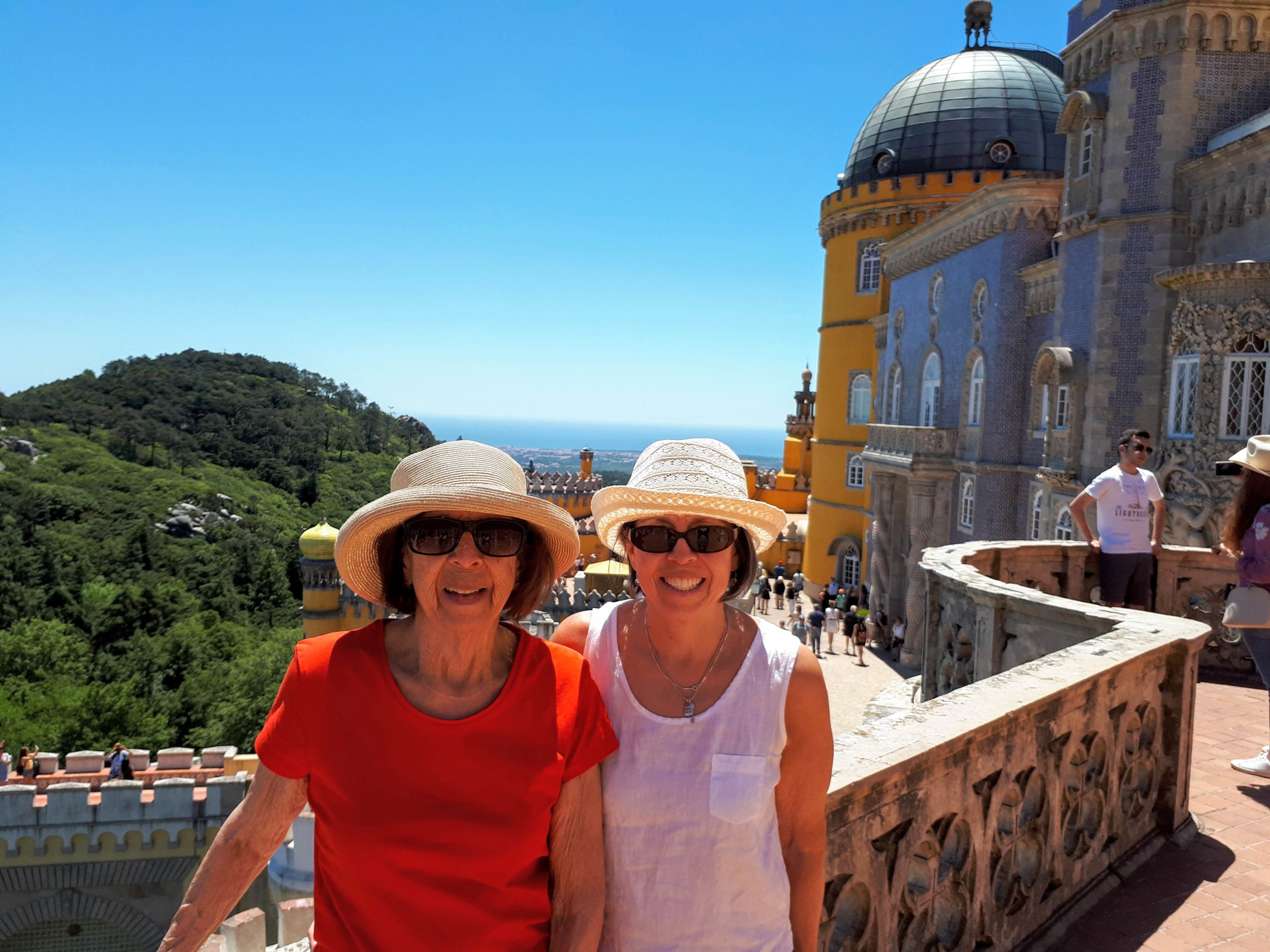 Pena Palace Sintra Portugal 2019 Gloria and Lita 1 scaled