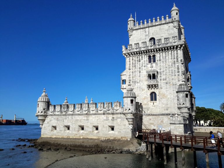 Tower of Belem Lisbon Portugal @DownshiftingPRO