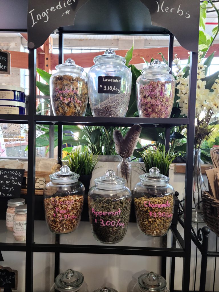 The Paris Apothecary in Wincey Mills Co. Market in Downtown Paris Ontario