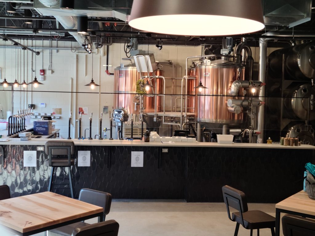 Paris Beer Co in Downtown Paris Ontario