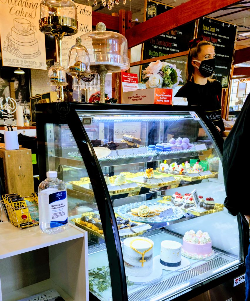 Cake and Crumb in Wincey Mills Co. in Downtown Paris Ontario
