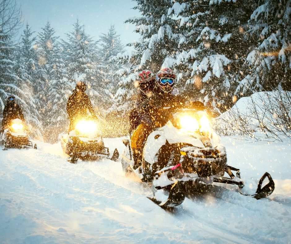 Family Travel in Québec Maritime - Ferme 5 Étoiles Family Farm is a must-see - 2023 UPDATE 8 Snowmobiles CanvaPro