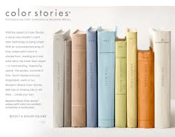 Consult the Color Stories brochure when you are tackling a room makeover with Benjamin Moore