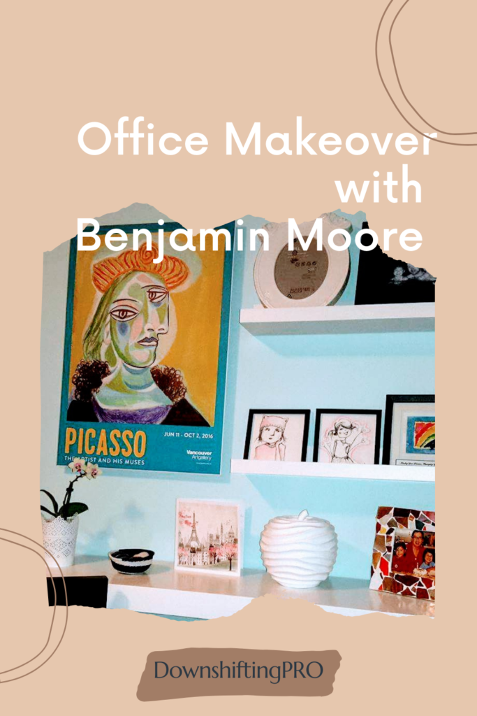 My Benjamin Moore Office Makeover 1