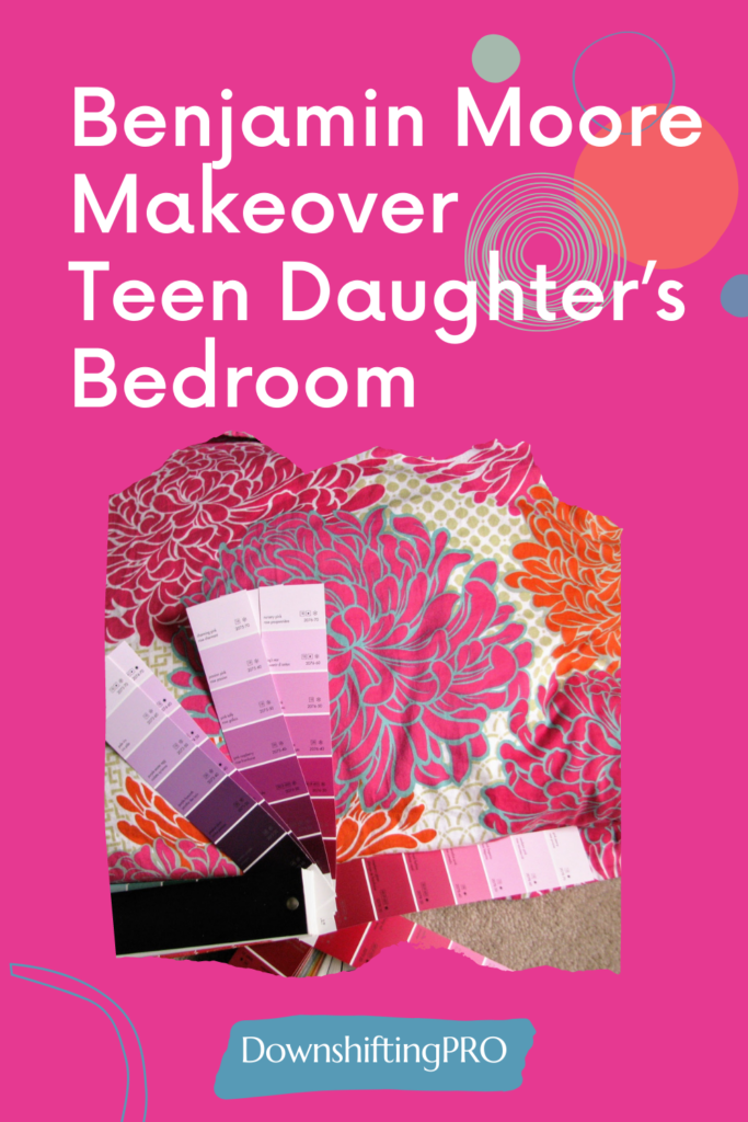  Benjamin Moore Makeover was a great surprise for our 15 year old daughter.  