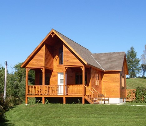 10+ Quirky & Unique Accommodations in Quebec Maritime 16 2 bedroom Cabin at Chalets de lAnse Ste Helene in Quebec Maritime