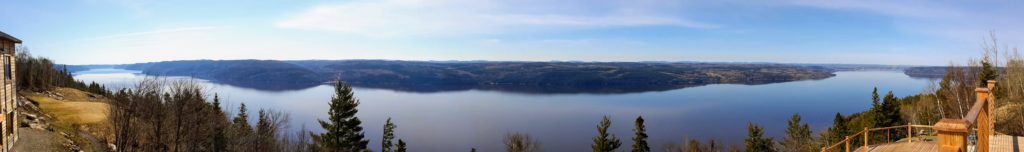 CAP AU LESTE Saguenay Lac St Jean Where to stay in Saguenay @DownshiftingPRO Cap du Leste Quebec @DownshiftingPRO