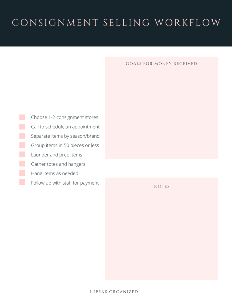 Consign Workflow