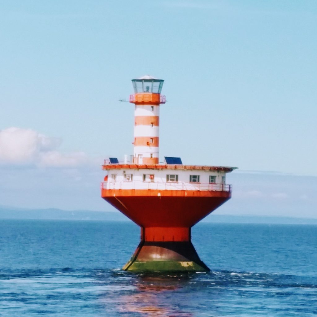 10+ Quirky & Unique Accommodations in Quebec Maritime 2 Le Prince Lighthouse St Lawrence River in Quebec Maritime