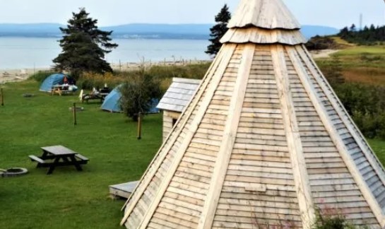 10+ Quirky & Unique Accommodations in Quebec Maritime 21 Tipi Cap Aventure unique accommodations in Quebec Maritime detail from official website.