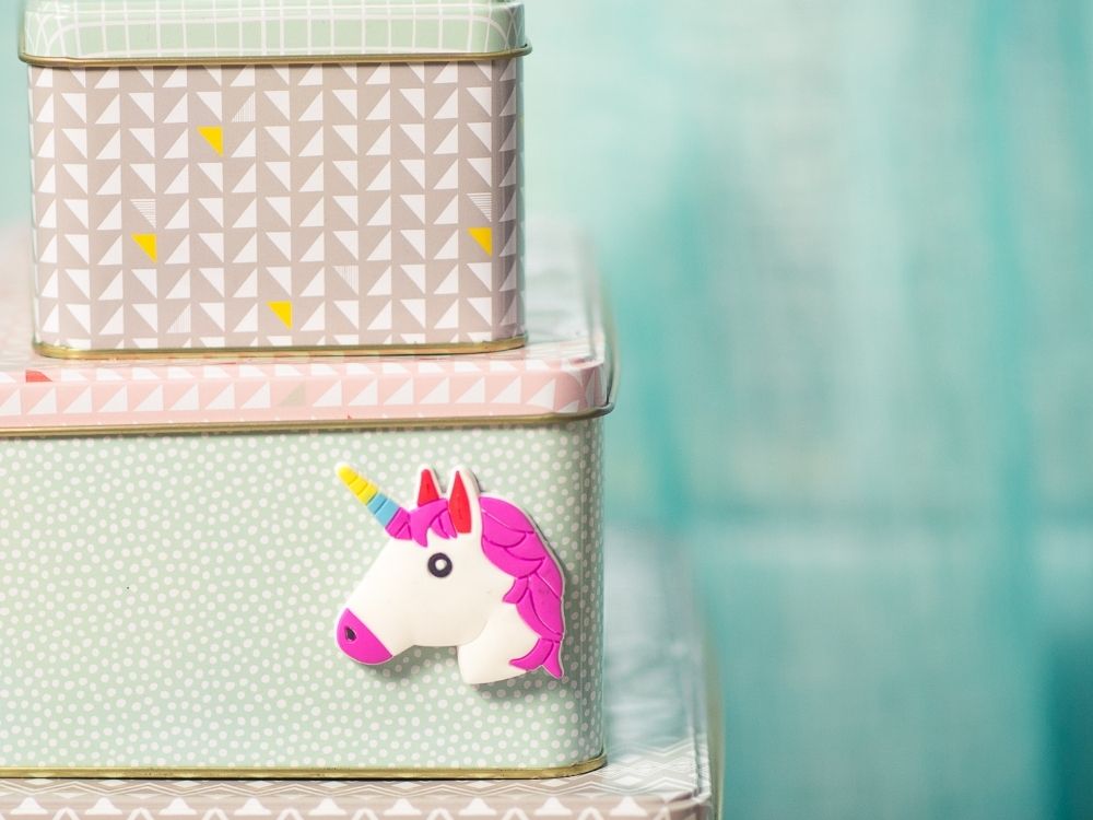 Pretty storage box Organizing Myths @DownshiftingPRO 1