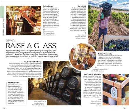 I have a little secret...I’m headed to Barcelona & Lloret de Mar for #TBEX 5 Raise a glass Eyewitness Spaing detail