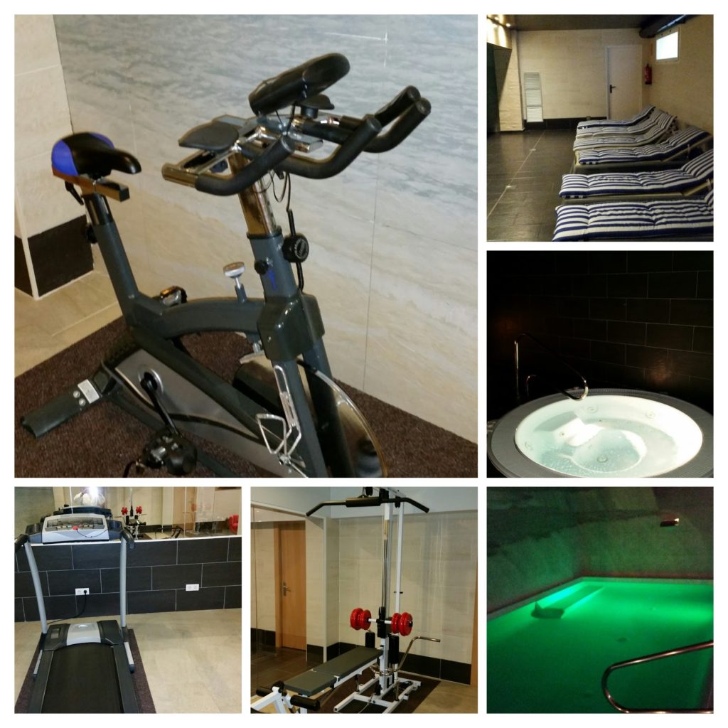 The Gym and Spa at the Hotel Horitzo in Blanes Spain Costa Brava